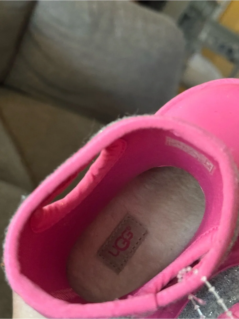 Ugg Toddler Pink Waterproof Winter Boots